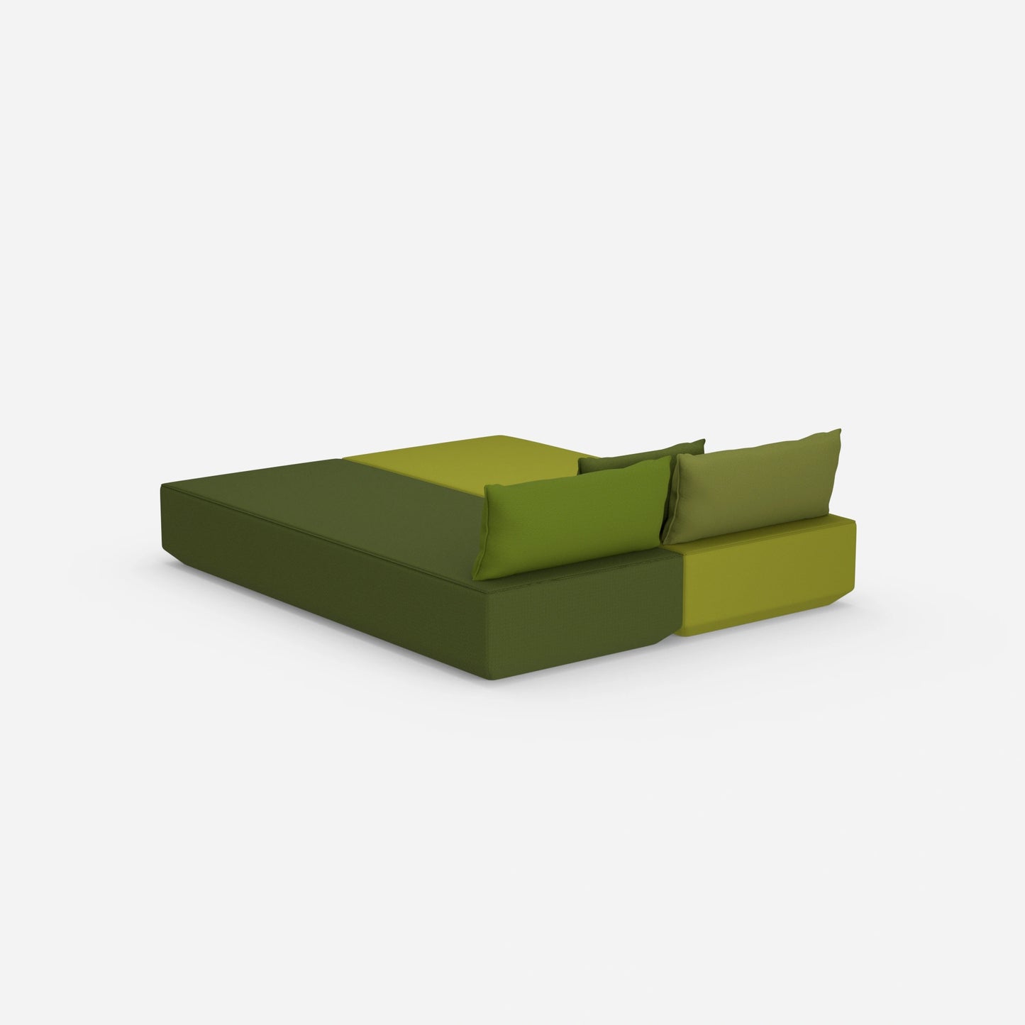 Schlafsofa 2 Personen von hinten
