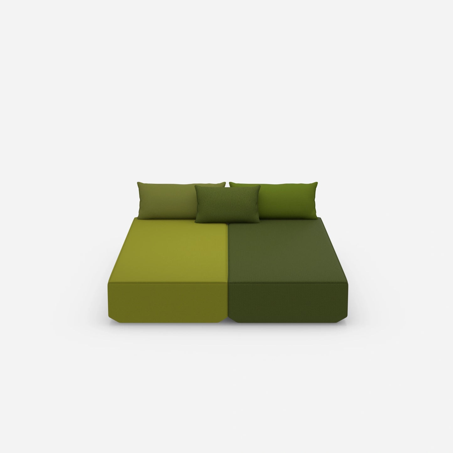 Schlafsofa 2 Personen von vorne