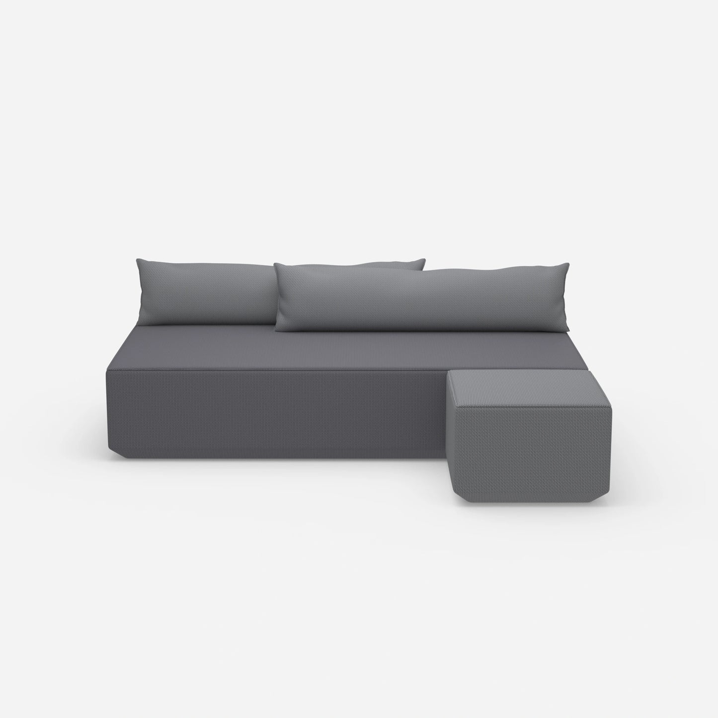 Schlafsofa 2m breit von vorne