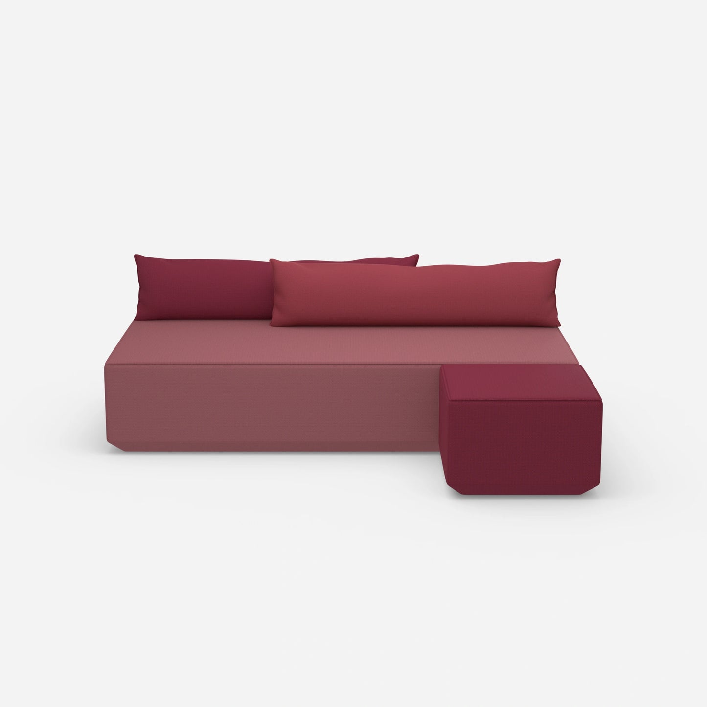 Schlafsofa 2m breit von vorne