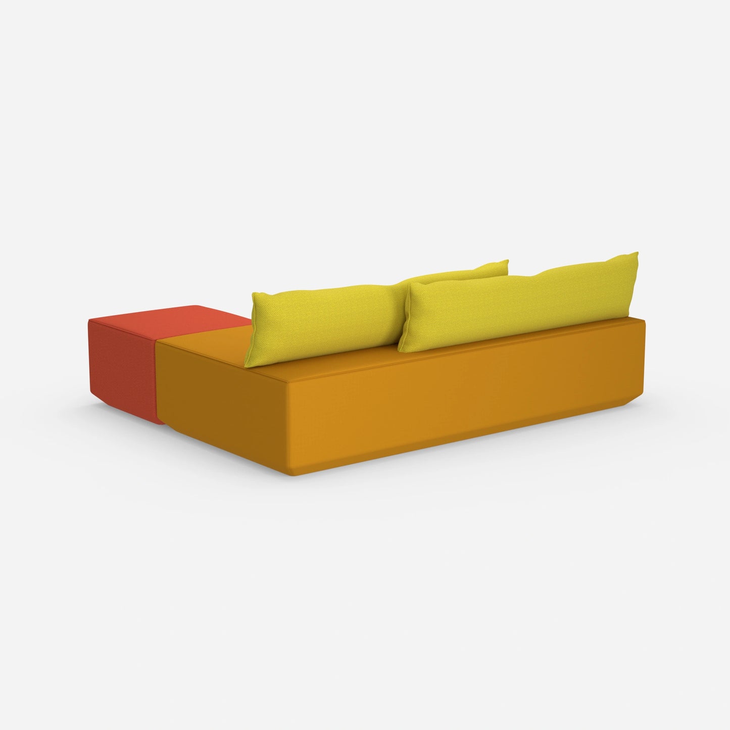Schlafsofa 2m breit von hinten