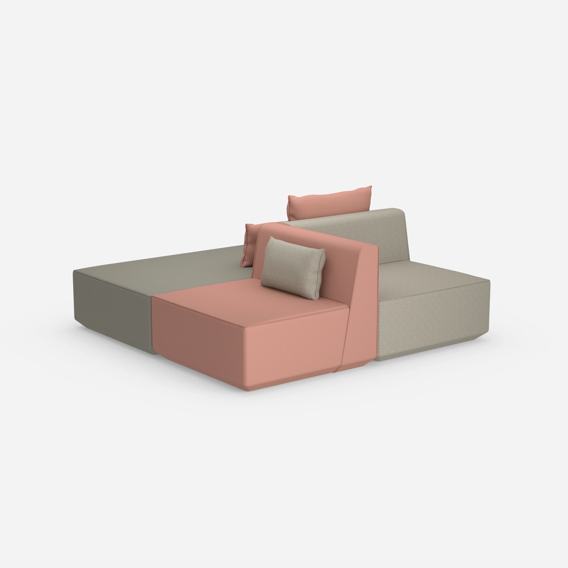 Schlafsofa Büro von hinten