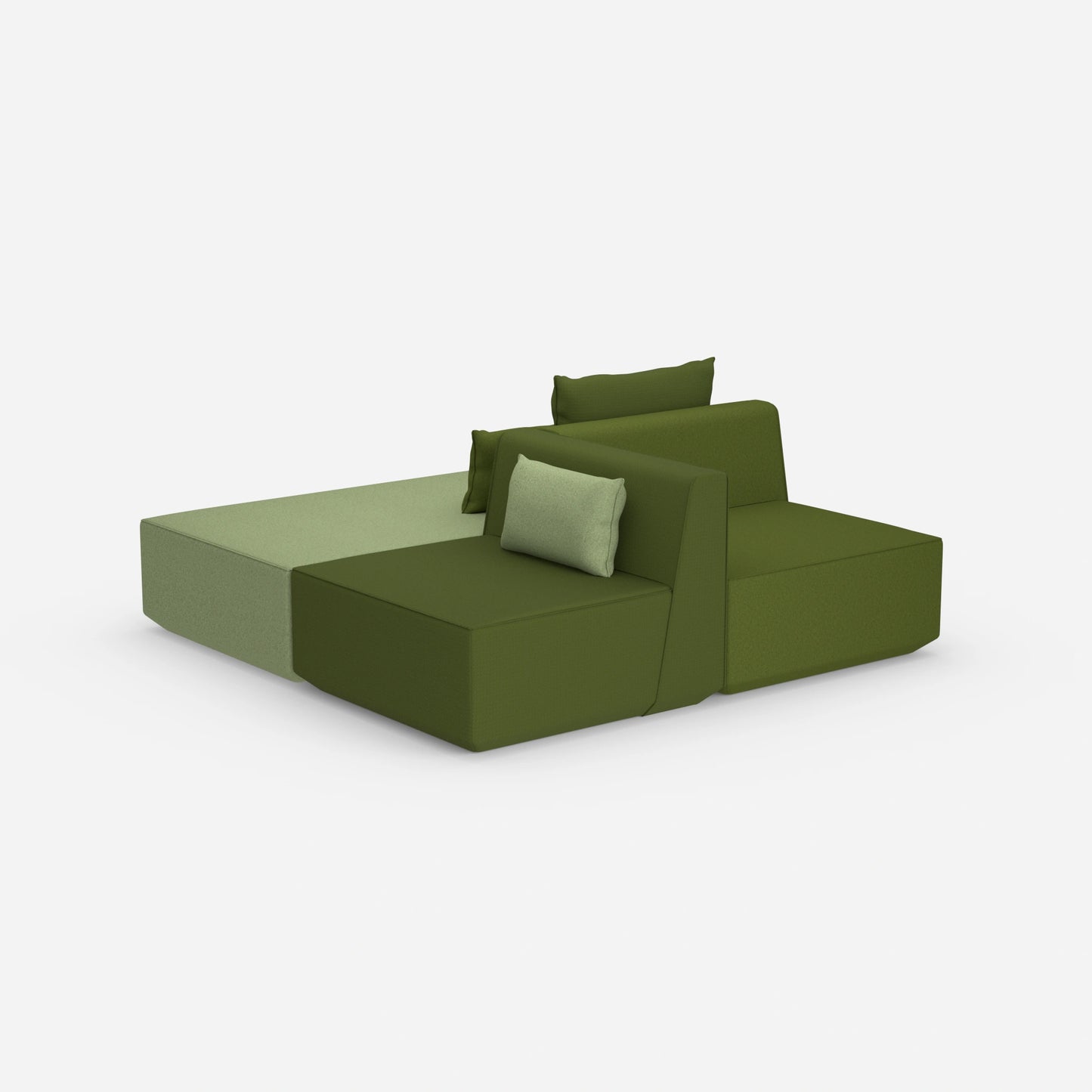 Schlafsofa Büro von hinten