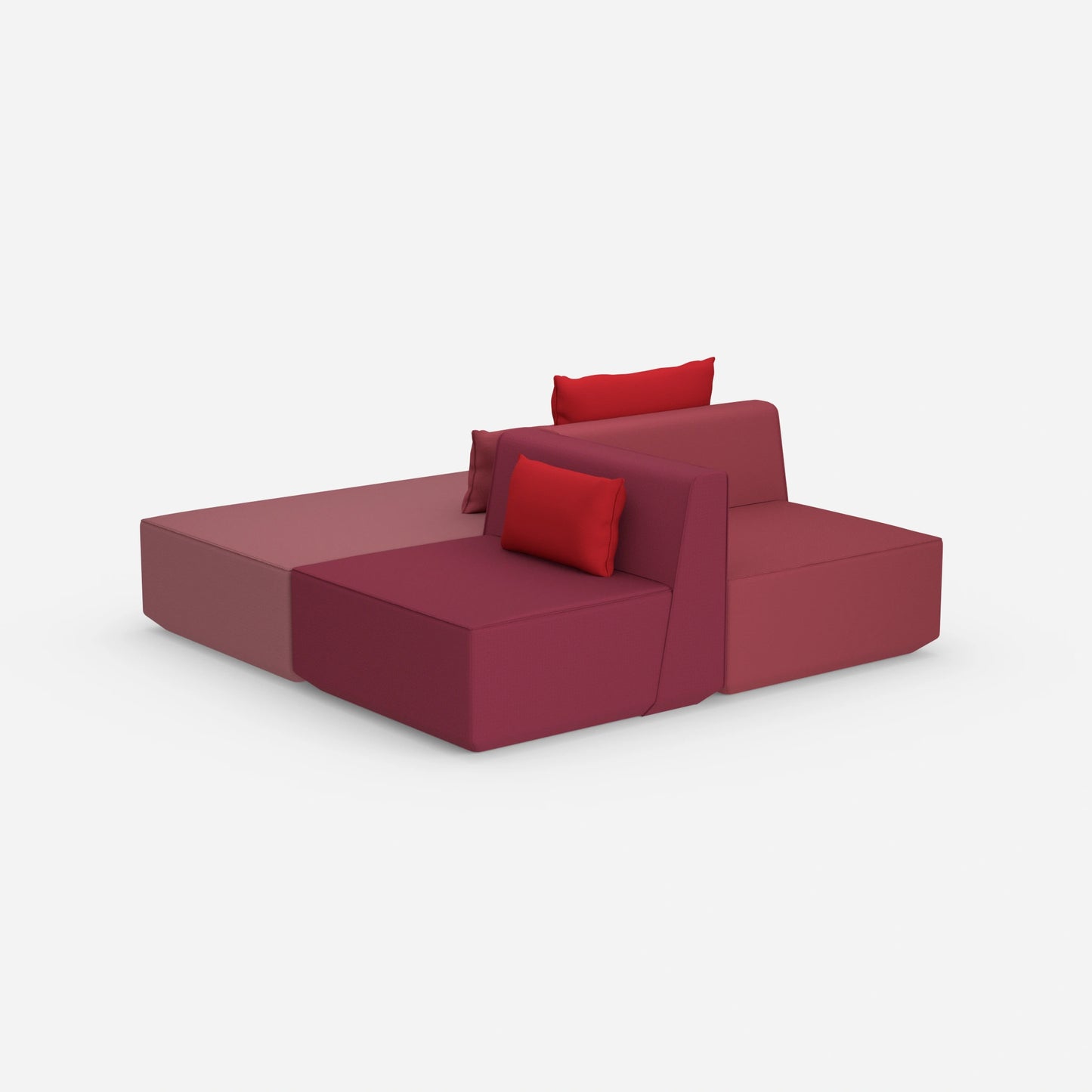Schlafsofa Büro von hinten
