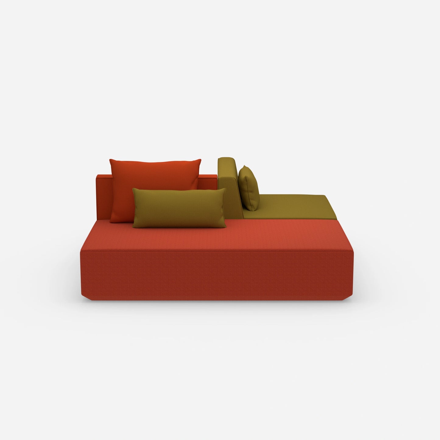 Schlafsofa Büro von vorne