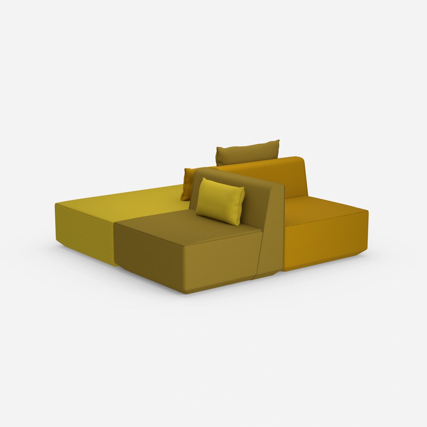 Schlafsofa Büro von hinten