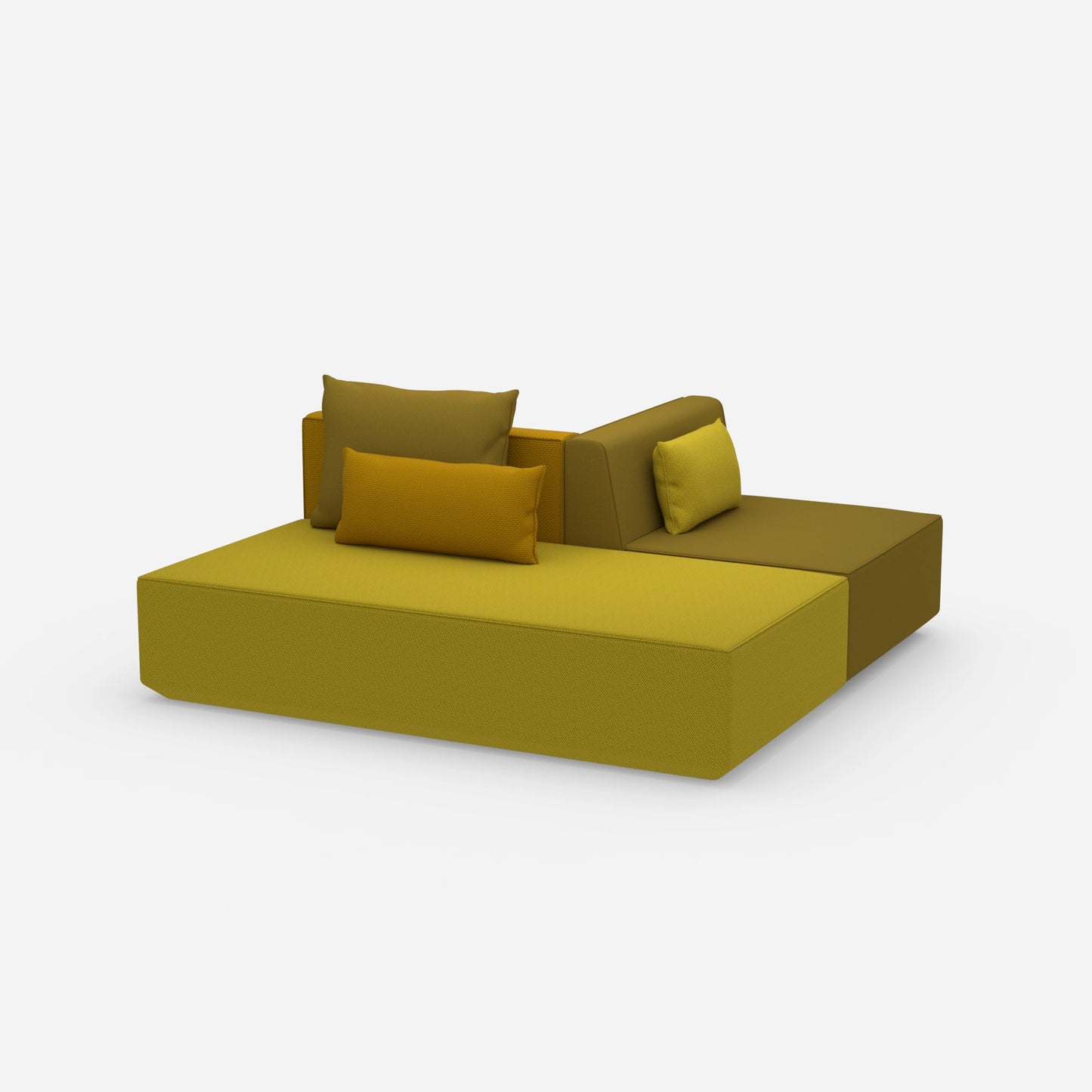 Schlafsofa Büro von der Seite
