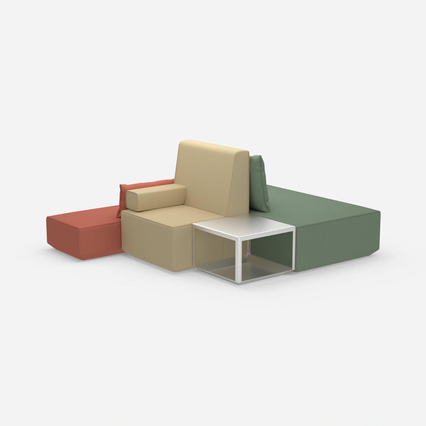 Schlafsofa Designer von hinten