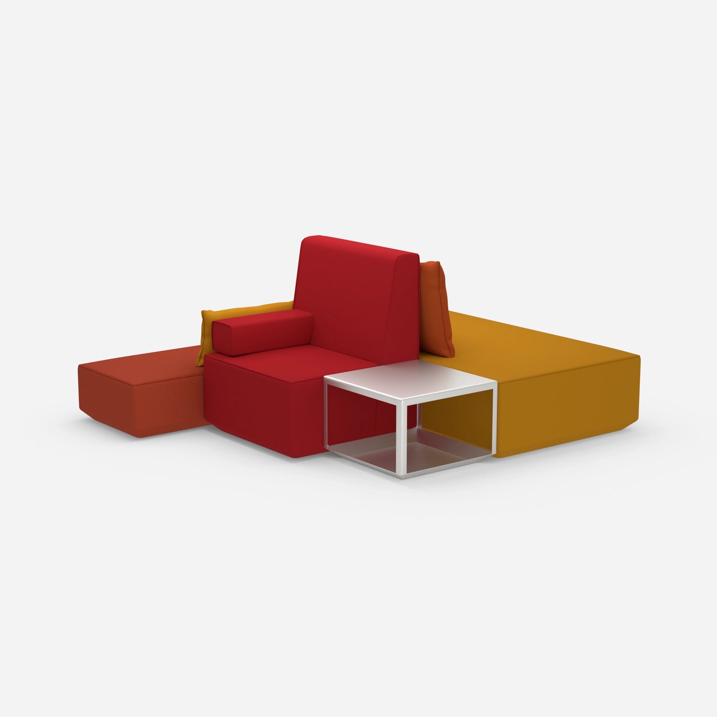 Schlafsofa Designer von hinten
