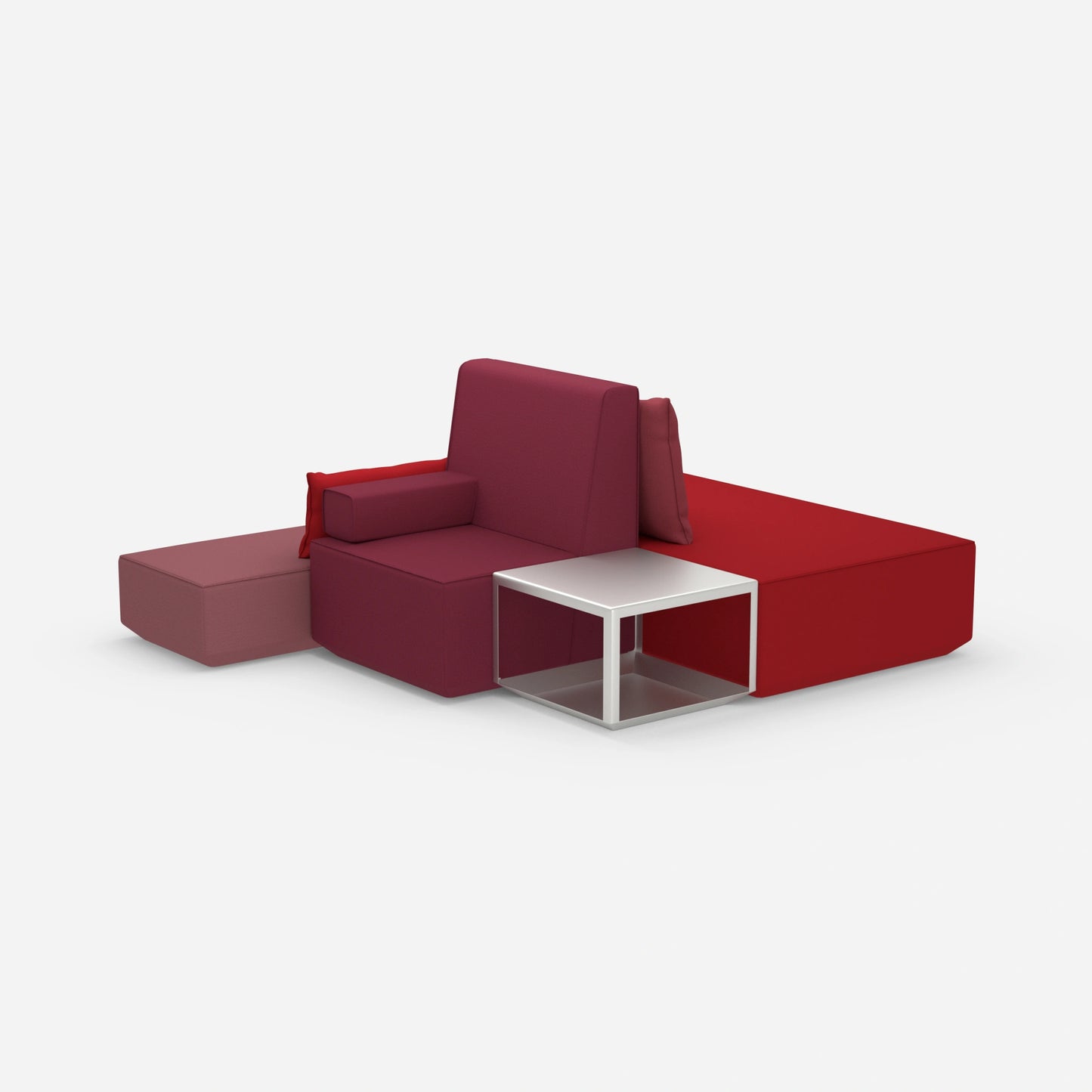 Schlafsofa Designer von hinten