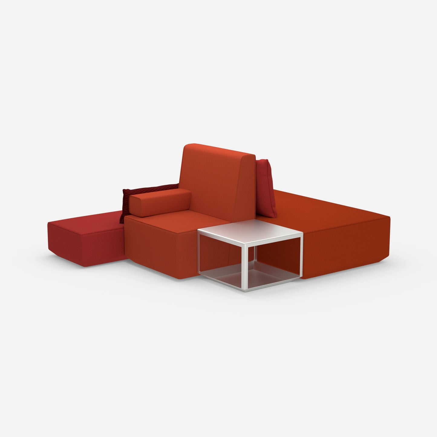 Schlafsofa Designer von hinten