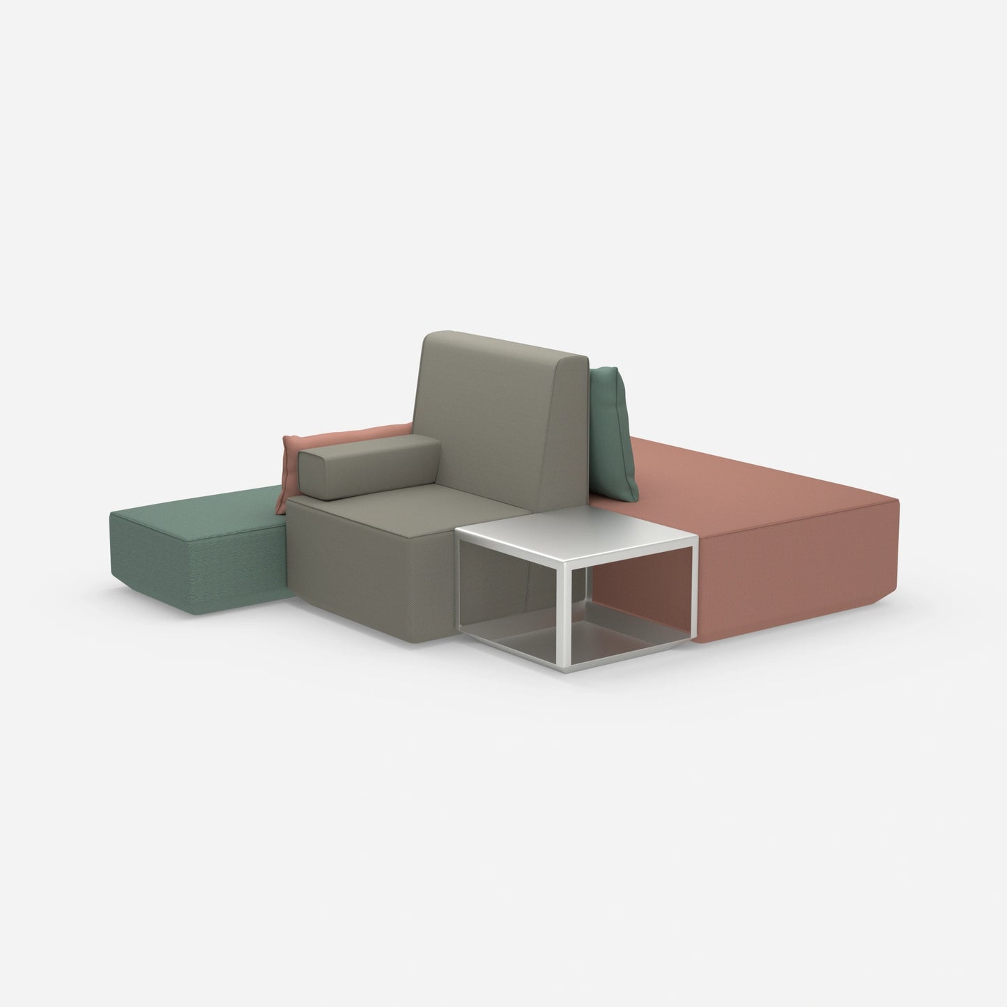 Schlafsofa Designer von hinten
