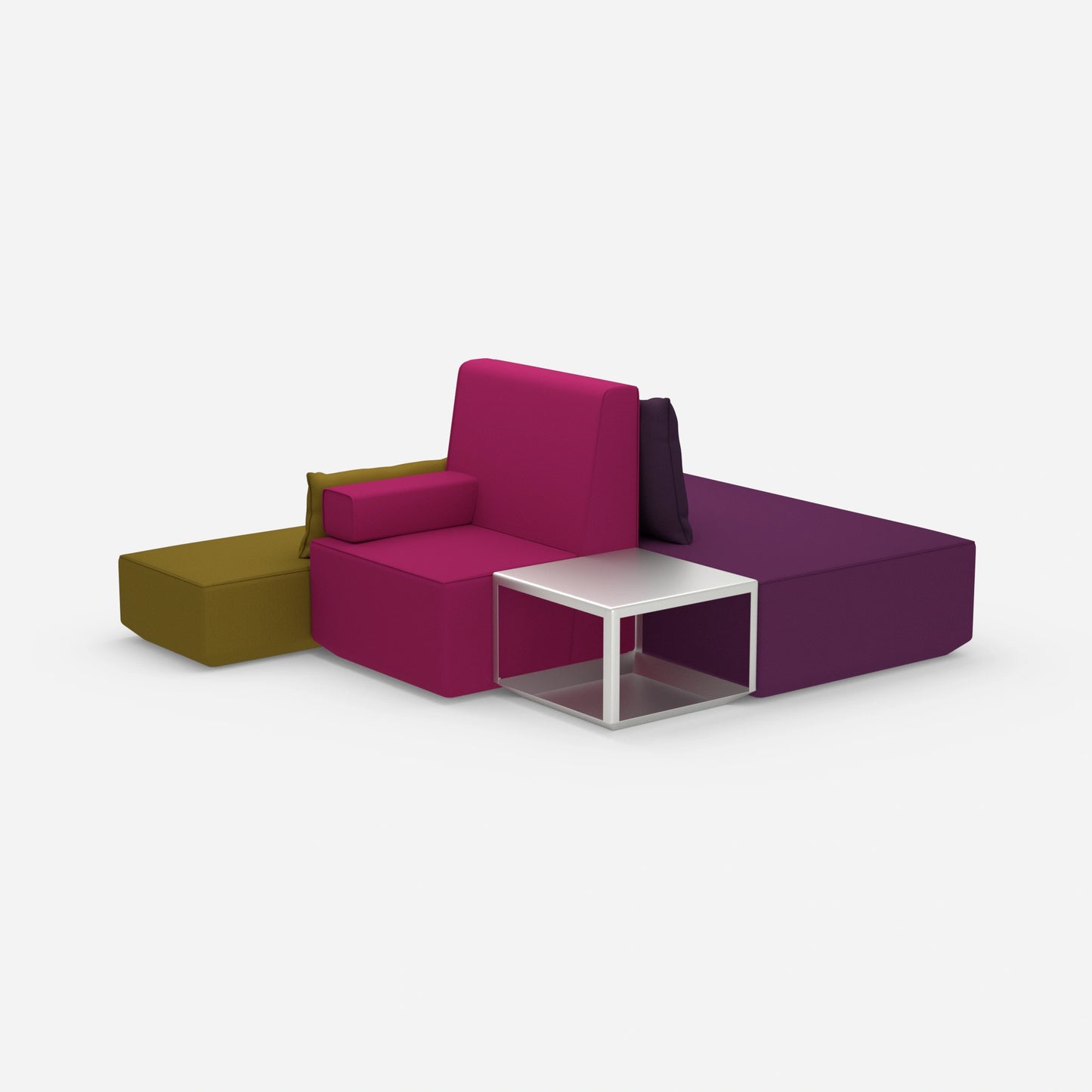 Schlafsofa Designer von hinten
