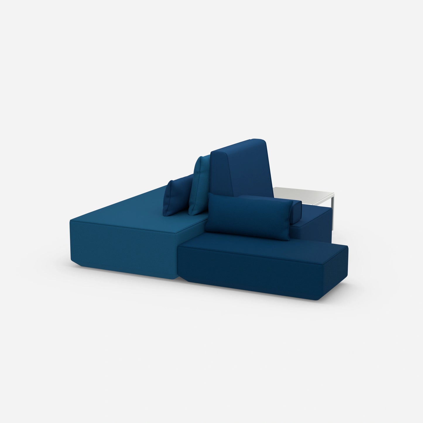 Schlafsofa Designer von der Seite