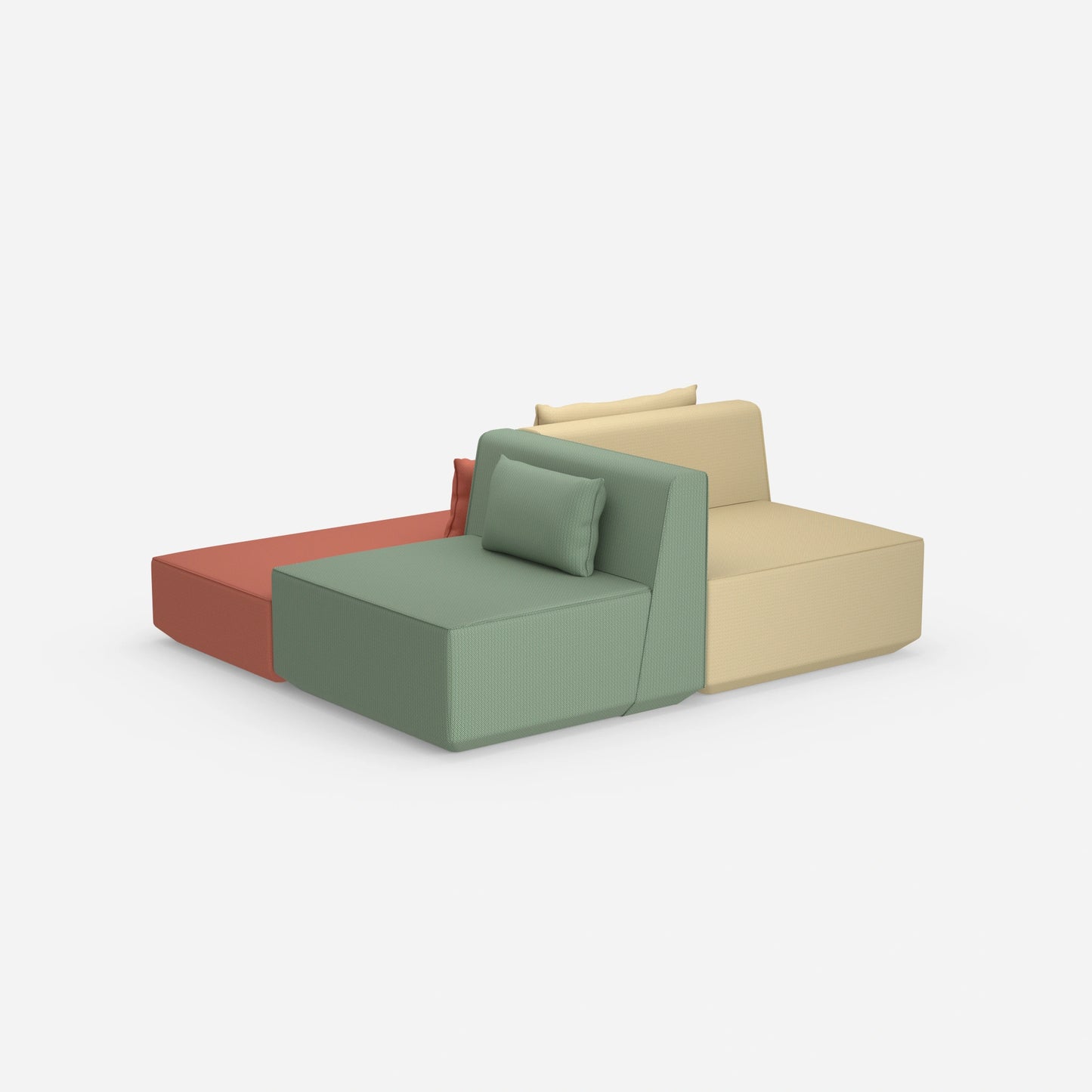 Schlafsofa einfach von hinten