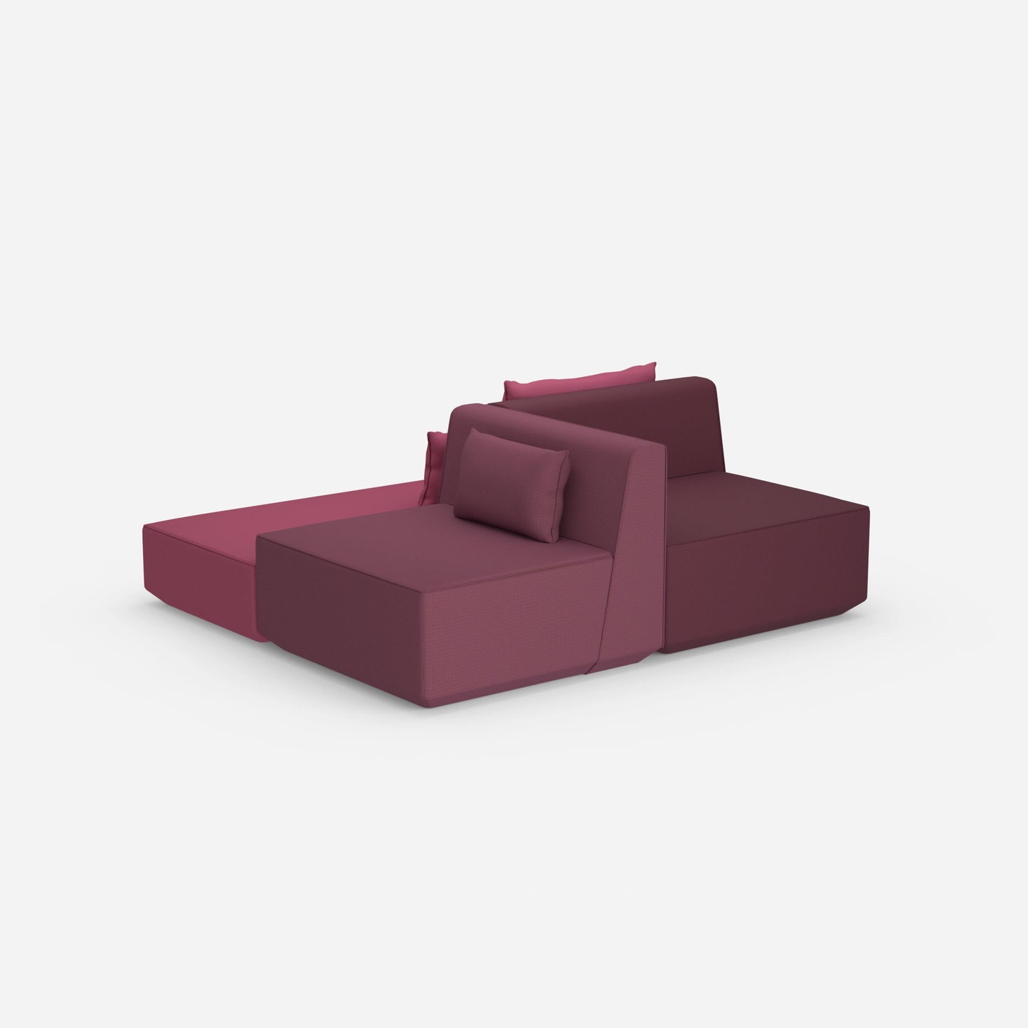 Schlafsofa einfach von hinten