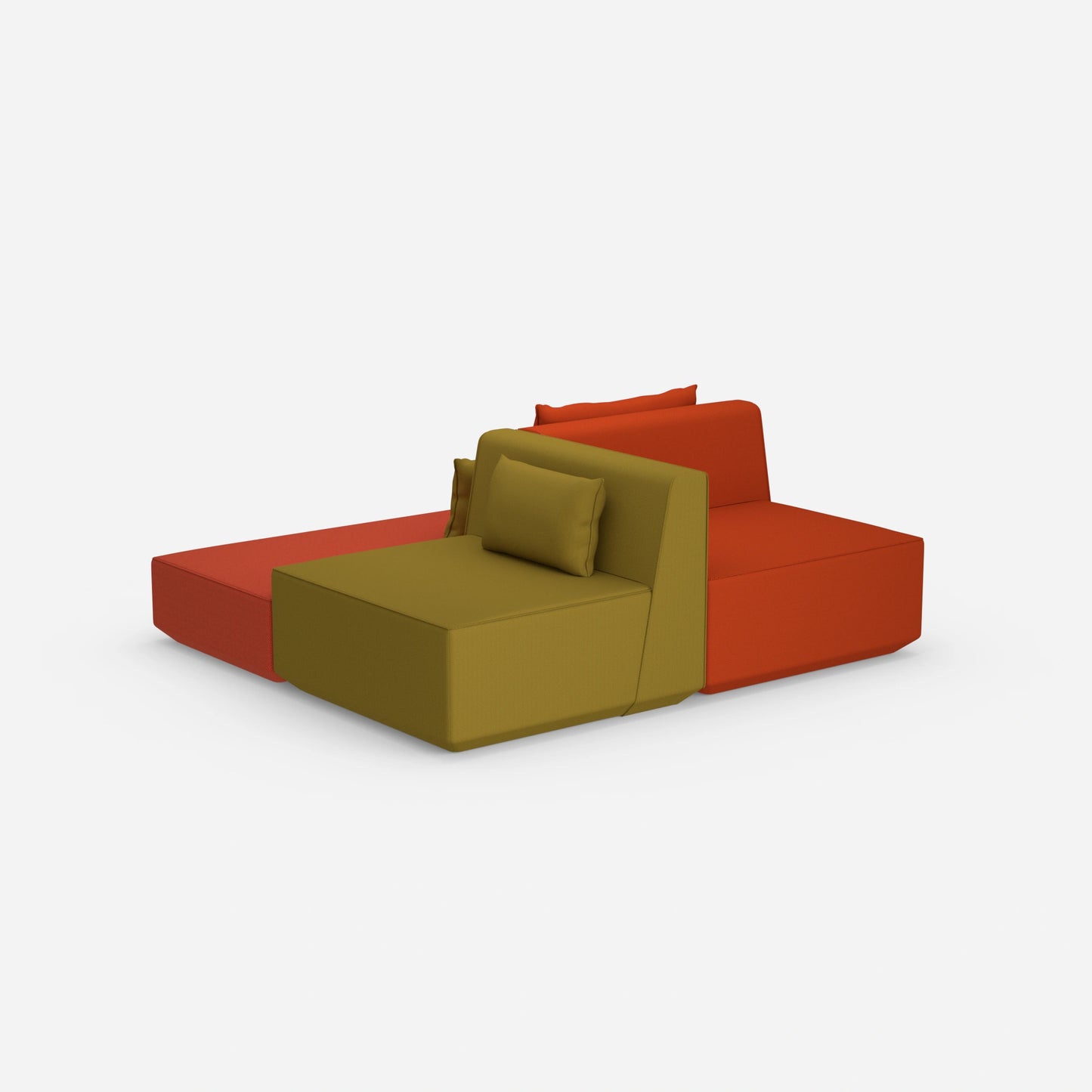 Schlafsofa einfach von hinten