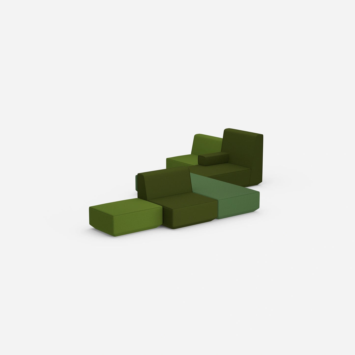 Schlafsofa groß von hinten