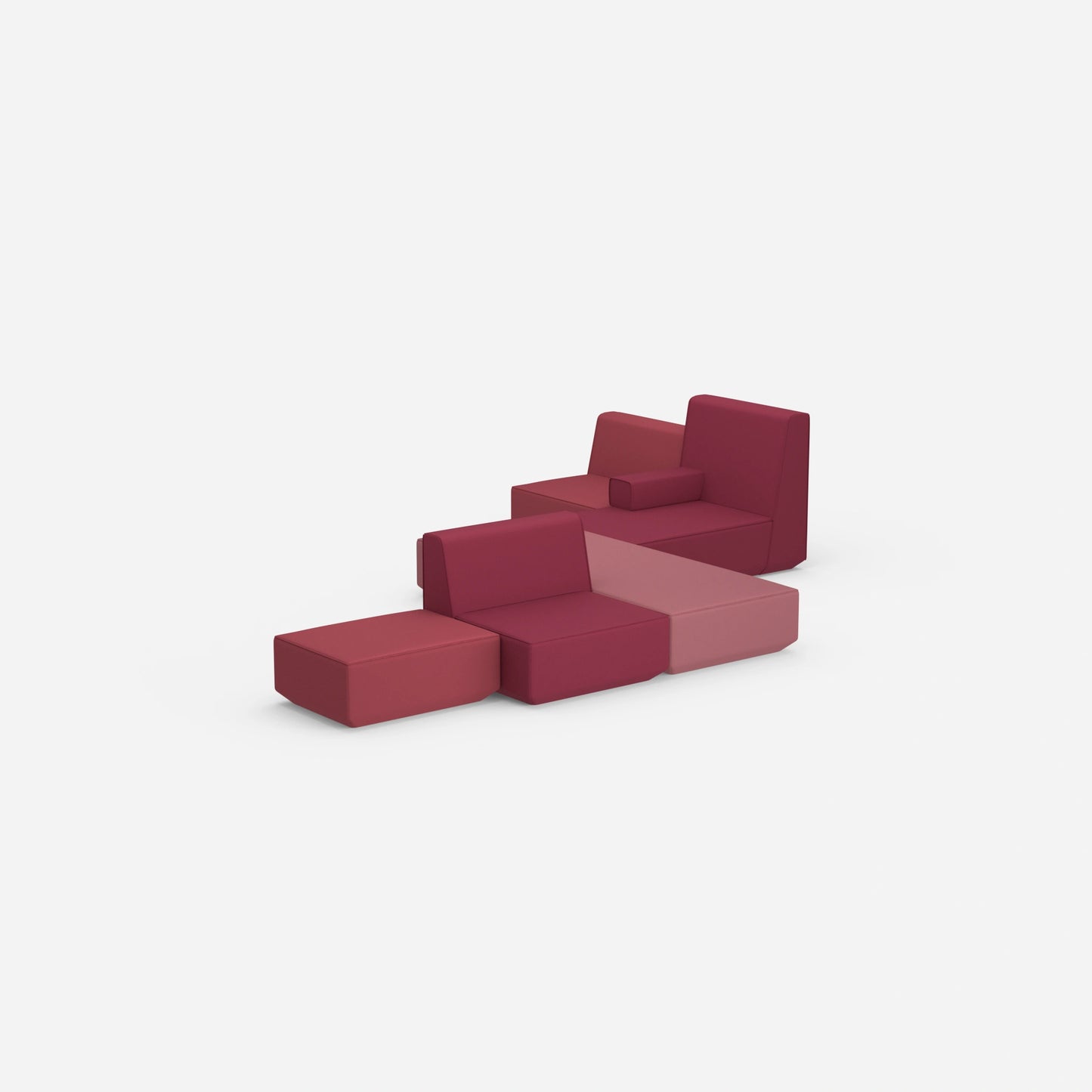 Schlafsofa groß von hinten