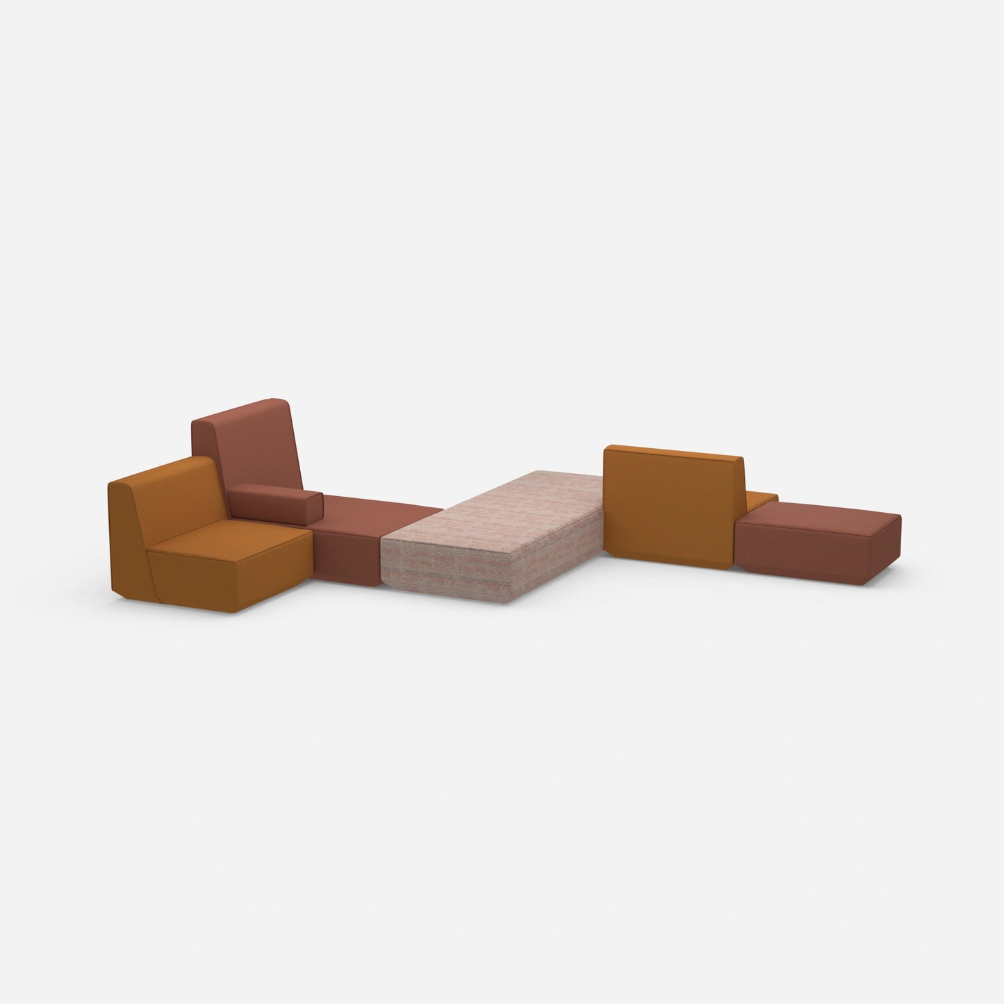 Schlafsofa groß von der Seite