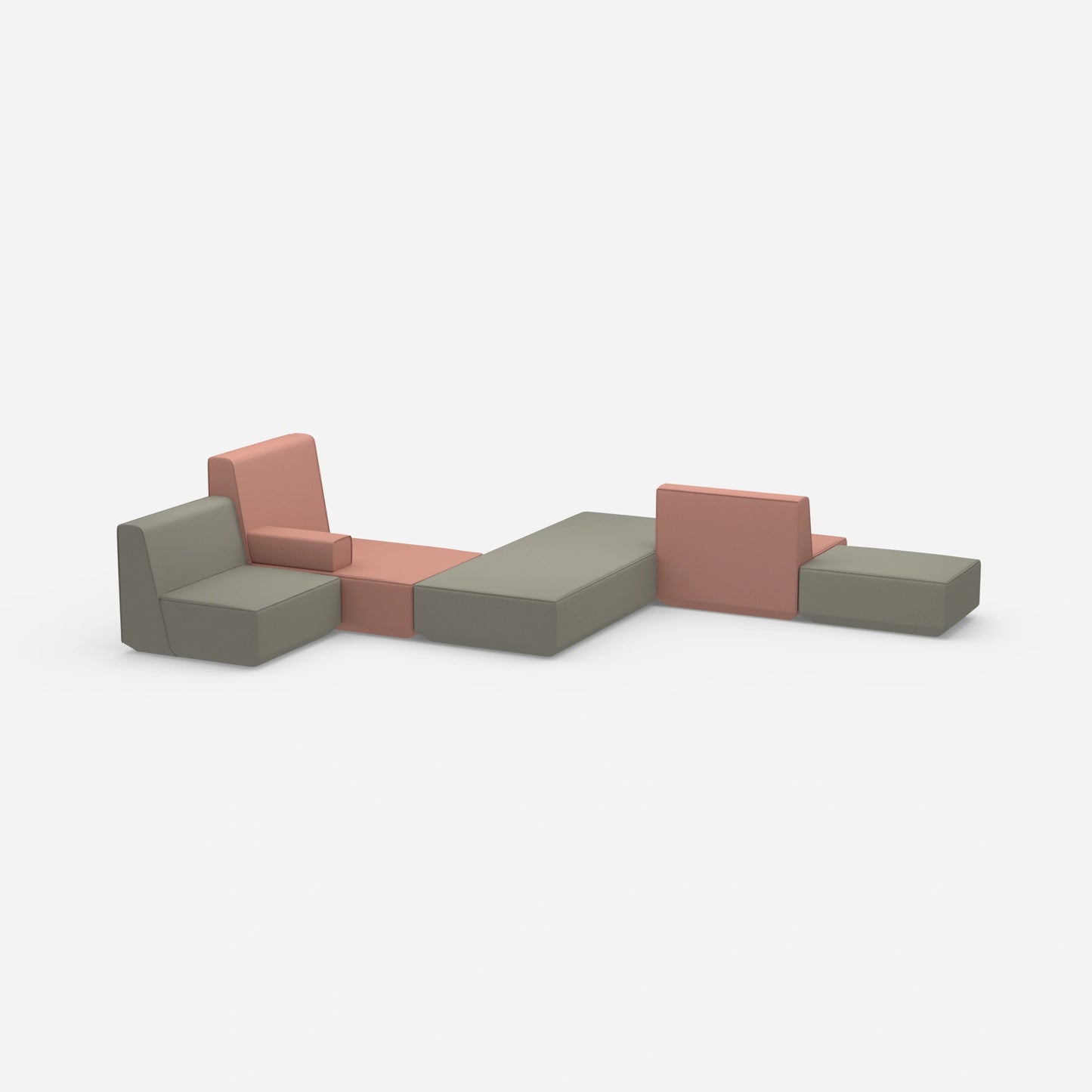Schlafsofa groß von der Seite