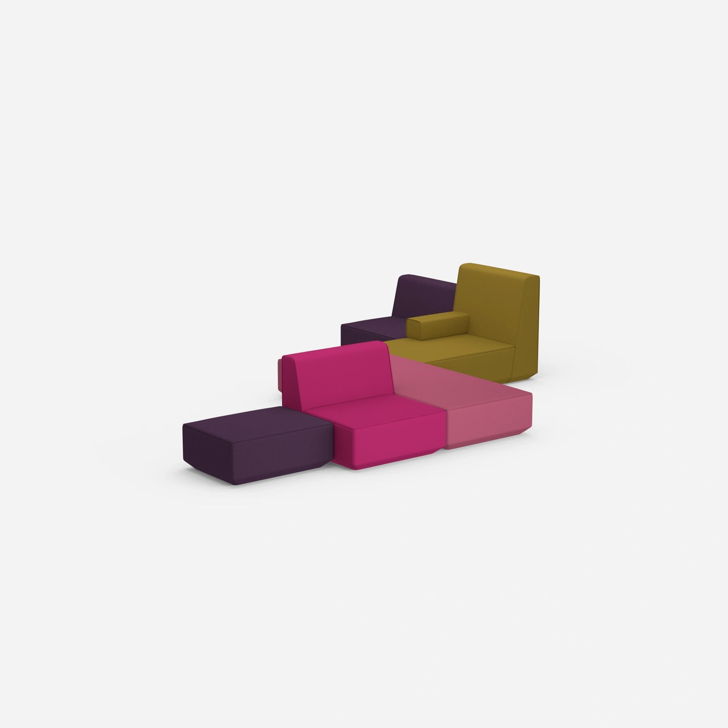 Schlafsofa groß von hinten