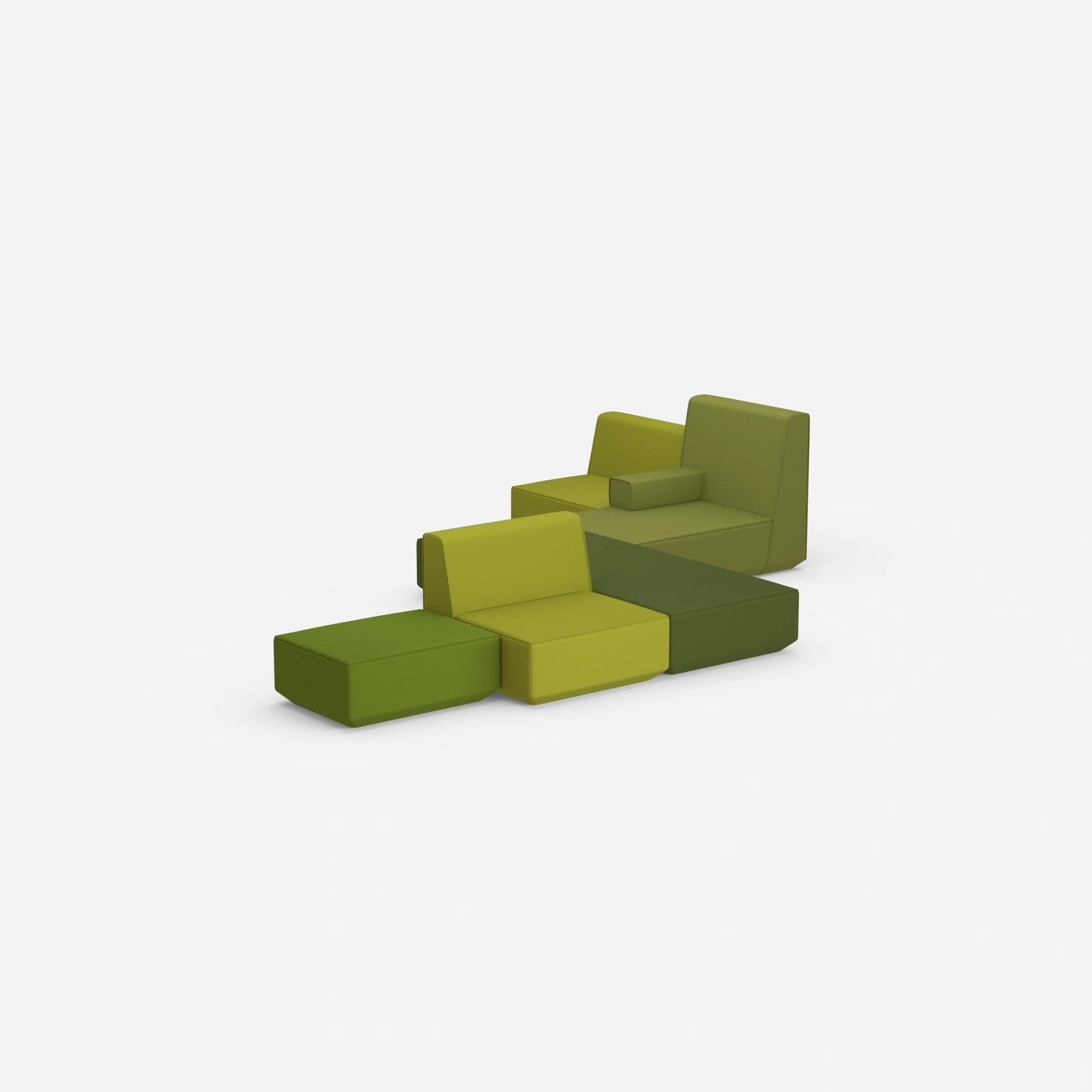 Schlafsofa groß von hinten