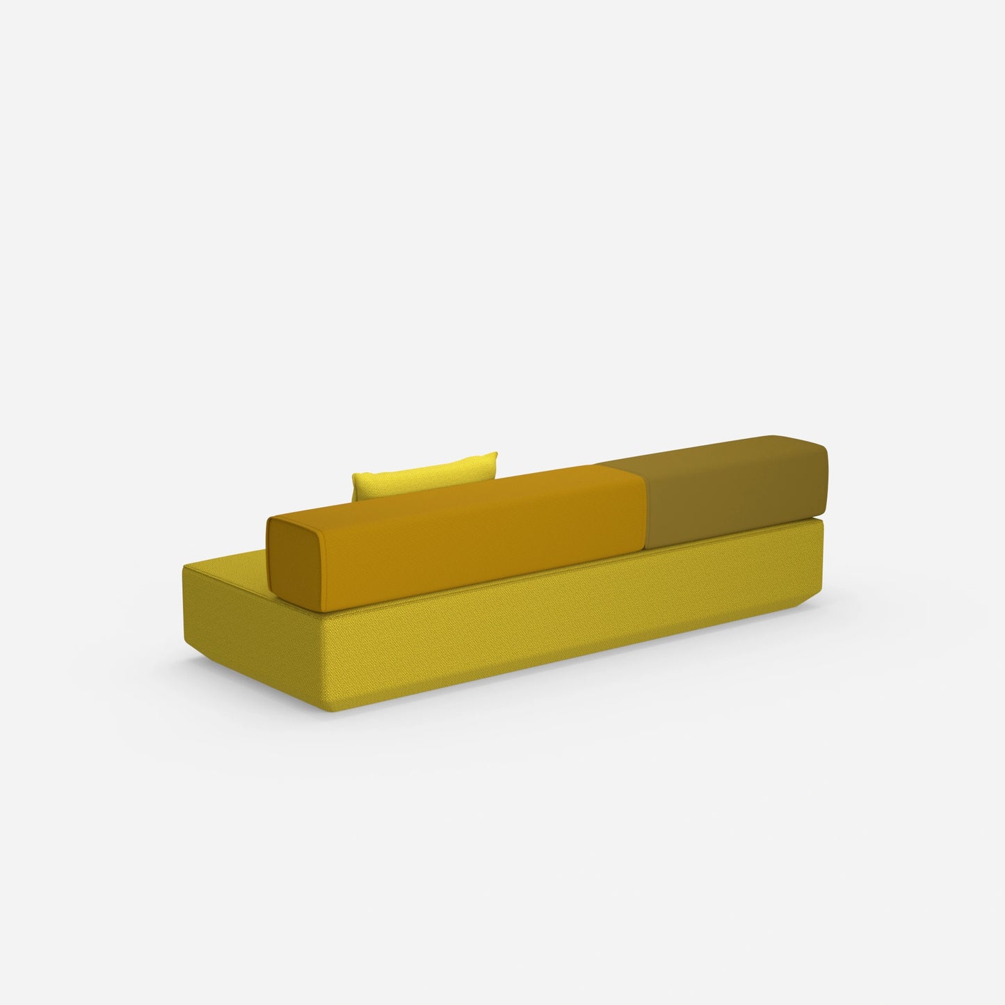 Schlafsofa Hocker von hinten