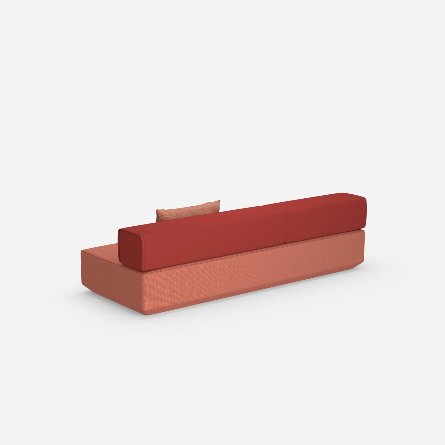 Schlafsofa Hocker von hinten
