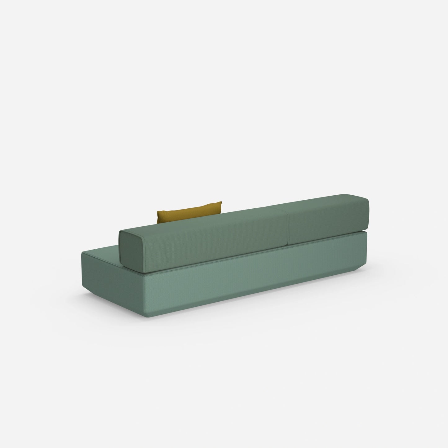 Schlafsofa Hocker von hinten