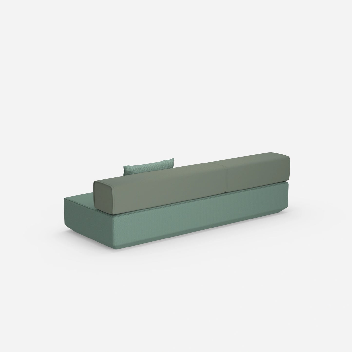 Schlafsofa Hocker von hinten