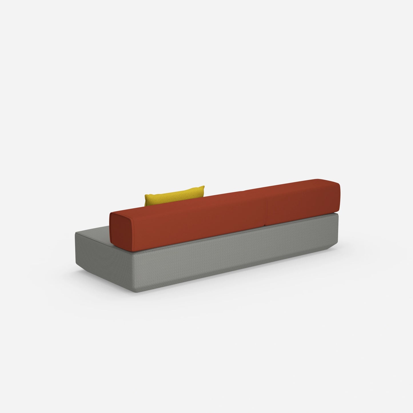 Schlafsofa Hocker von hinten