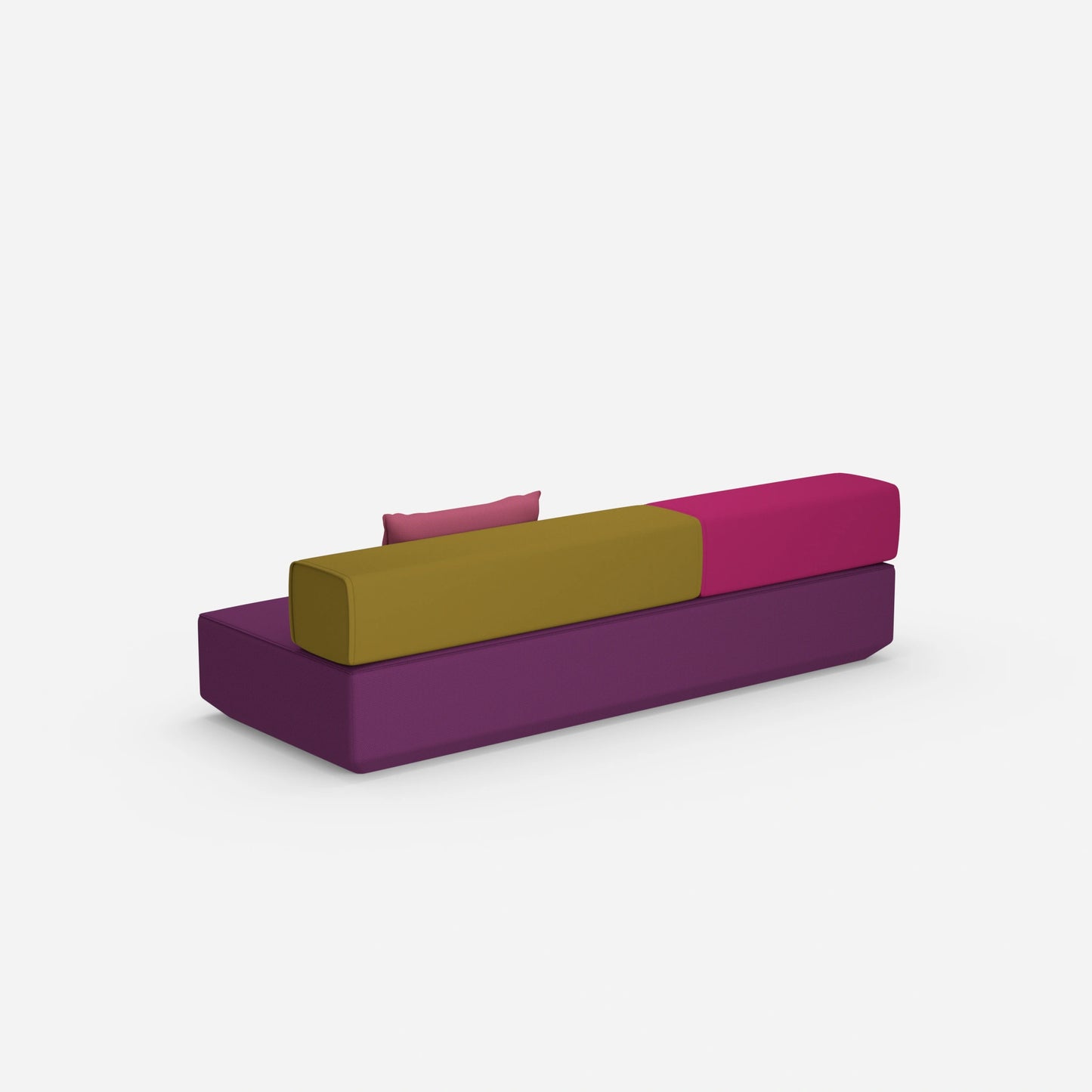 Schlafsofa Hocker von hinten