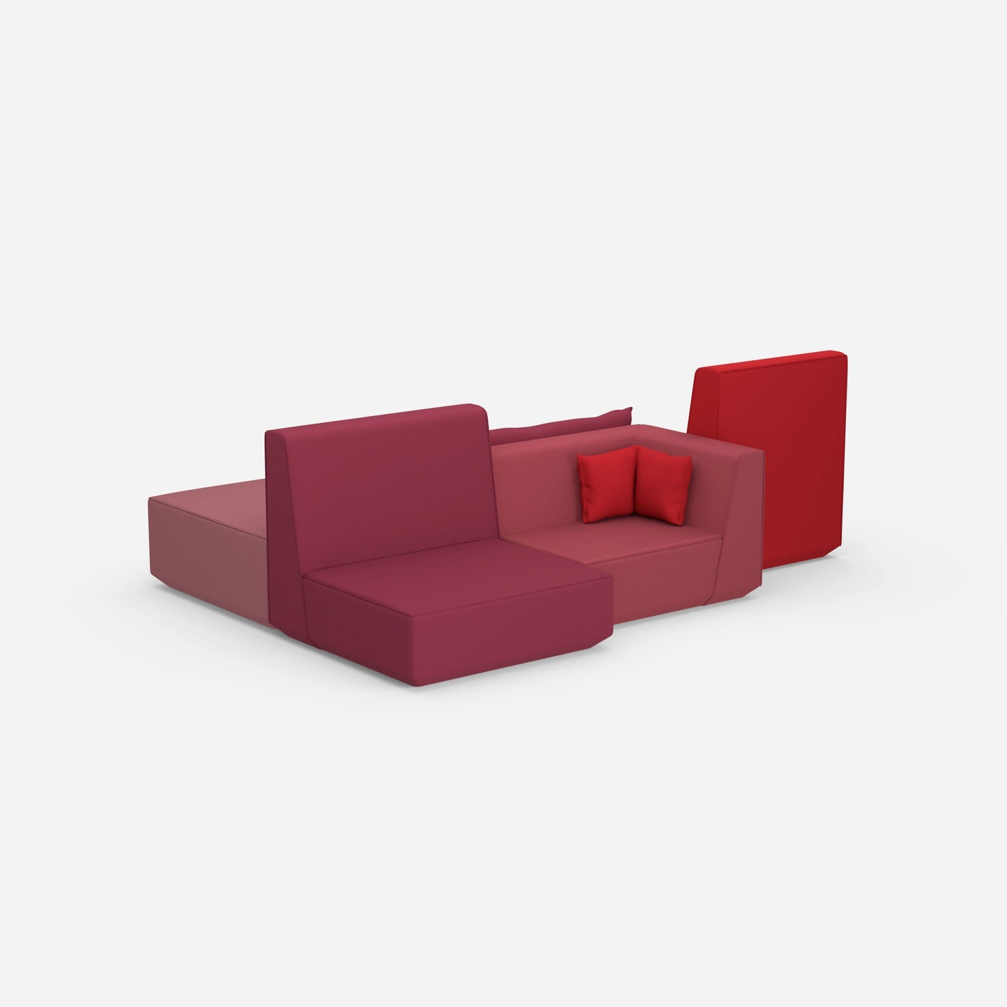 Schlafsofa kleiner Raum von hinten