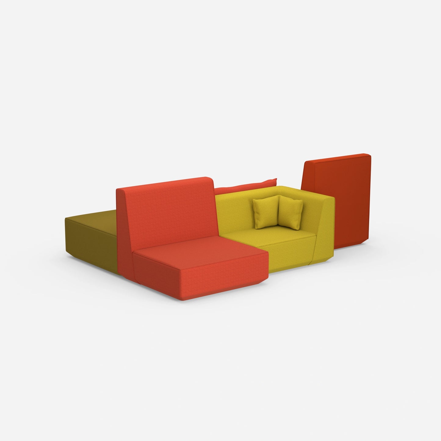 Schlafsofa kleiner Raum von hinten