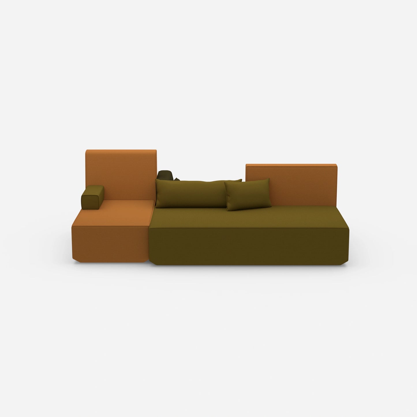 Schlafsofa kleiner Raum von vorne