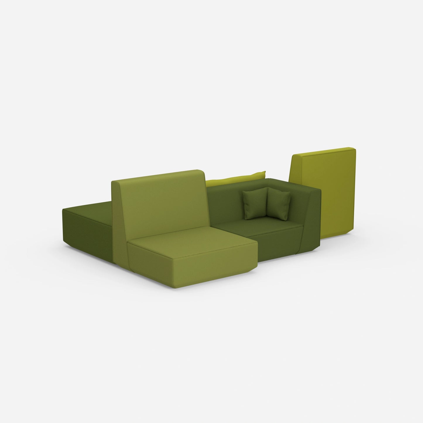 Schlafsofa kleiner Raum von hinten
