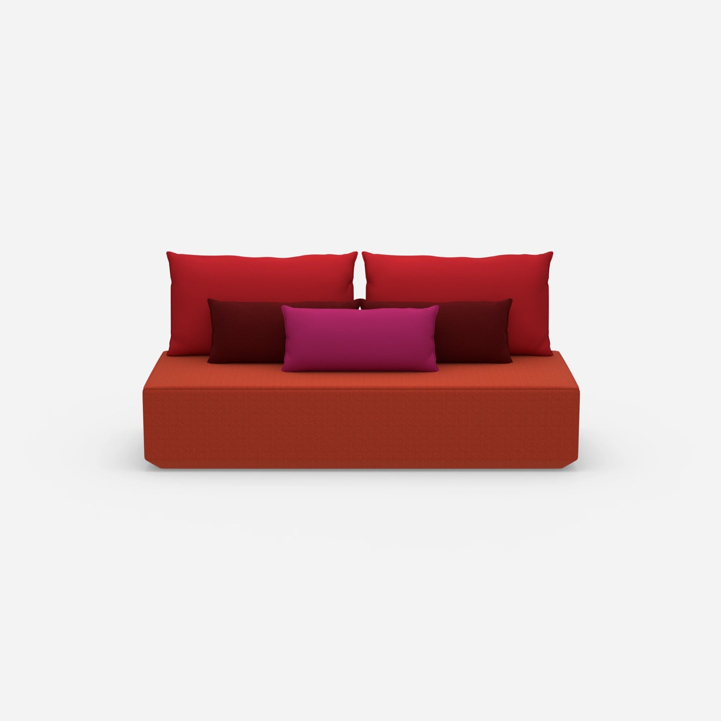 Schlafsofa Längsschläfer von vorne