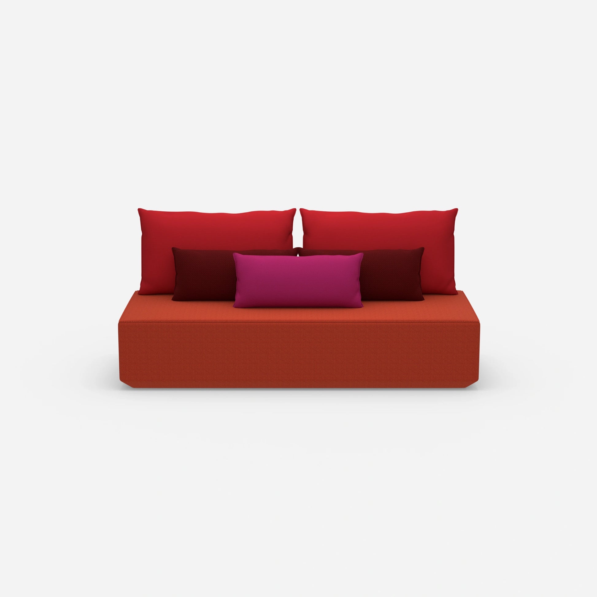 Schlafsofa Längsschläfer von vorne