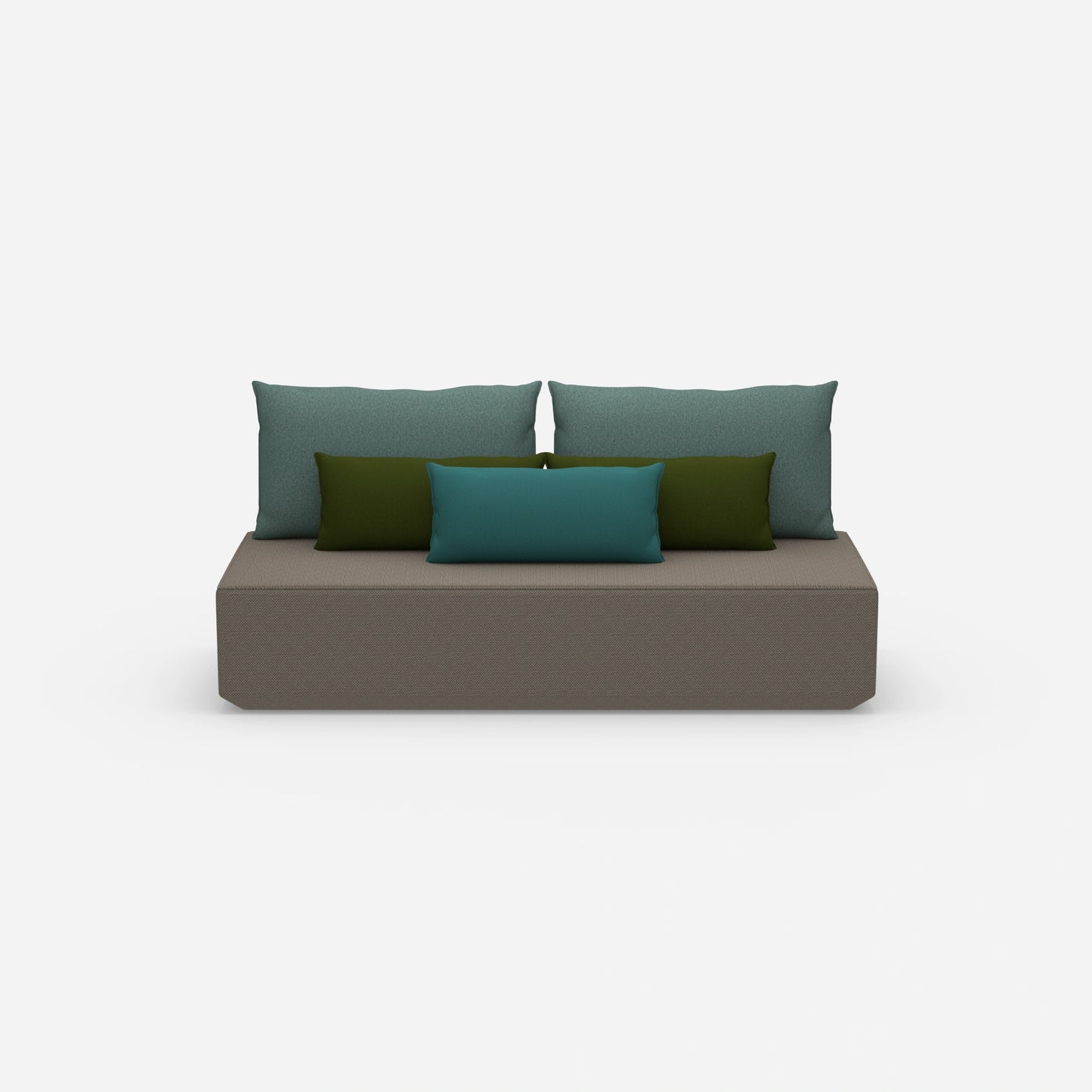 Schlafsofa Längsschläfer von vorne