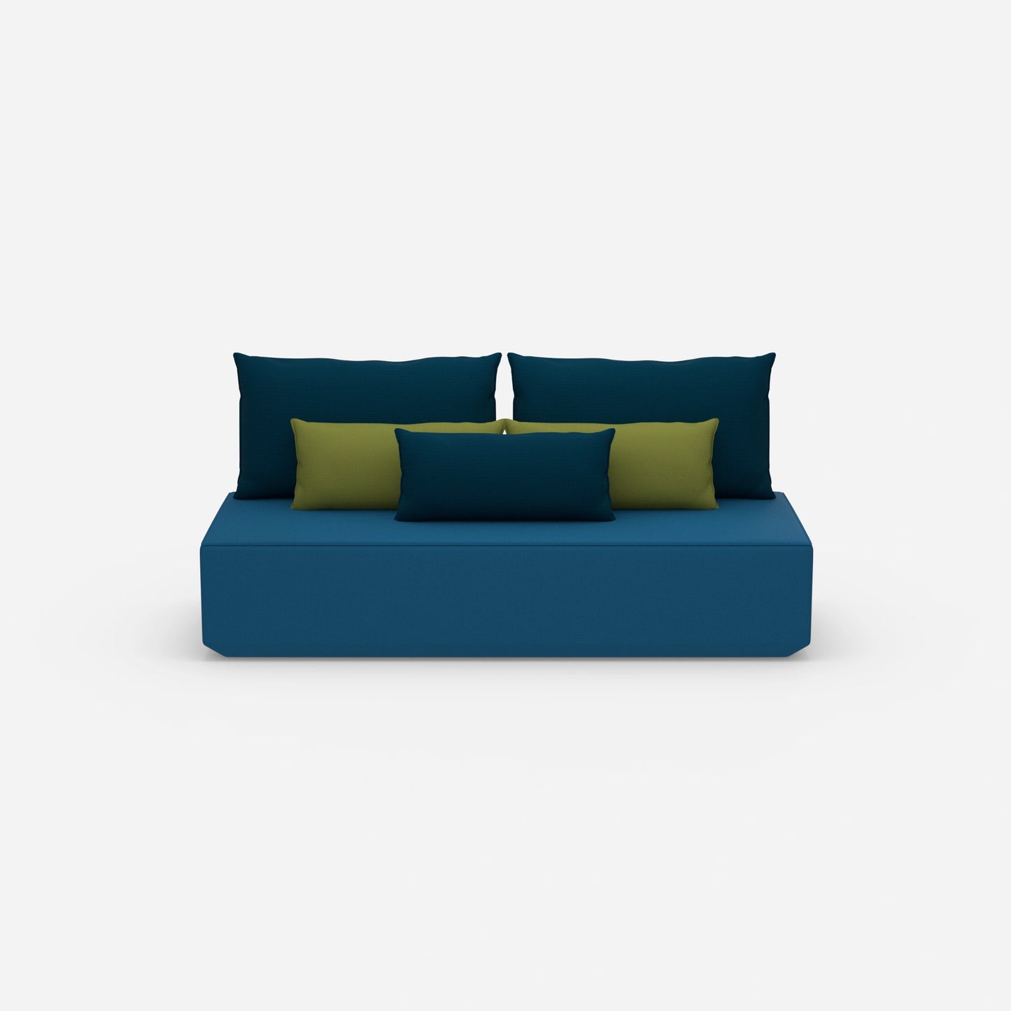 Schlafsofa Längsschläfer von vorne