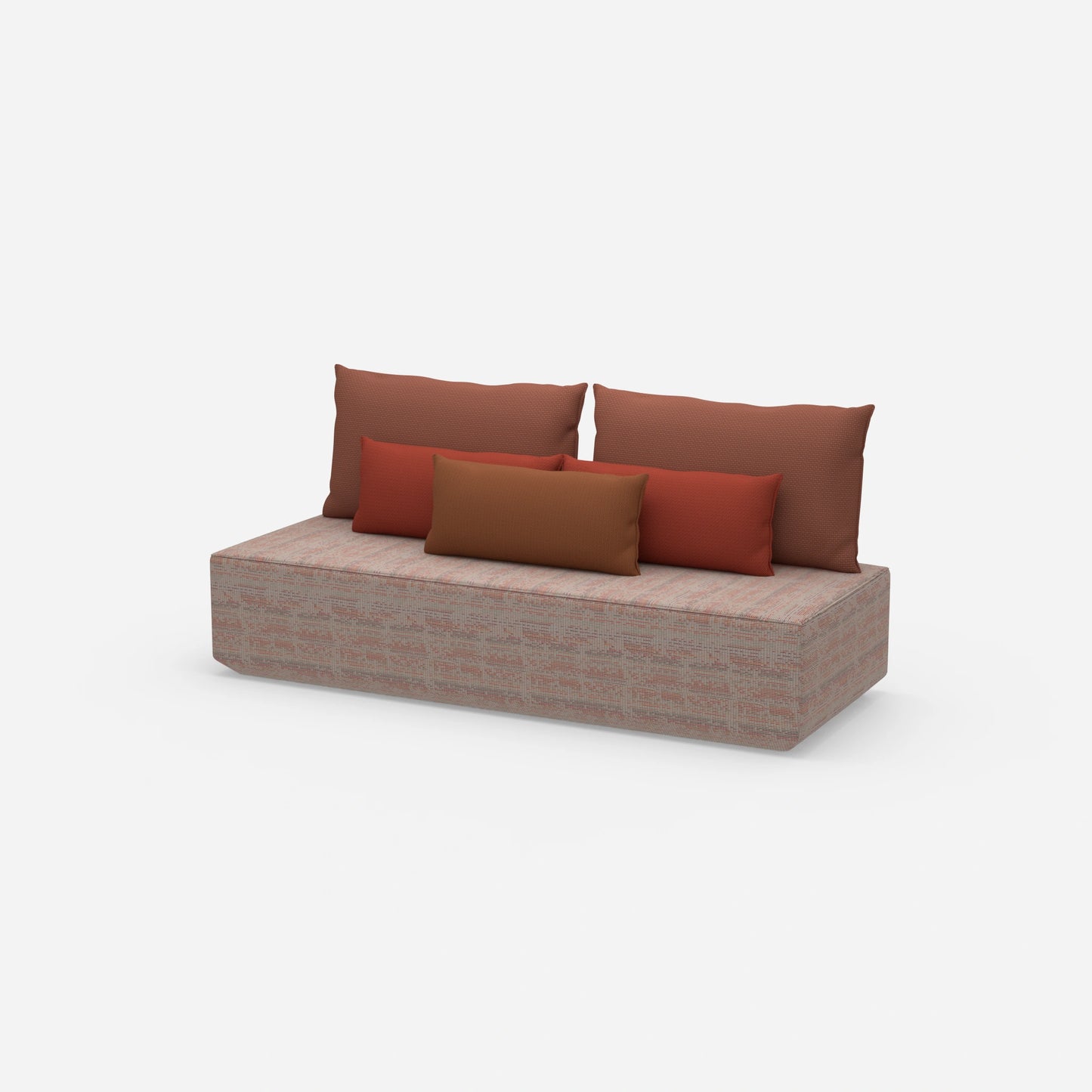Schlafsofa Längsschläfer von der Seite