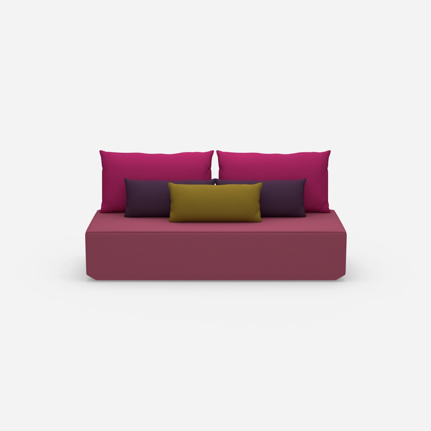 Schlafsofa Längsschläfer von vorne