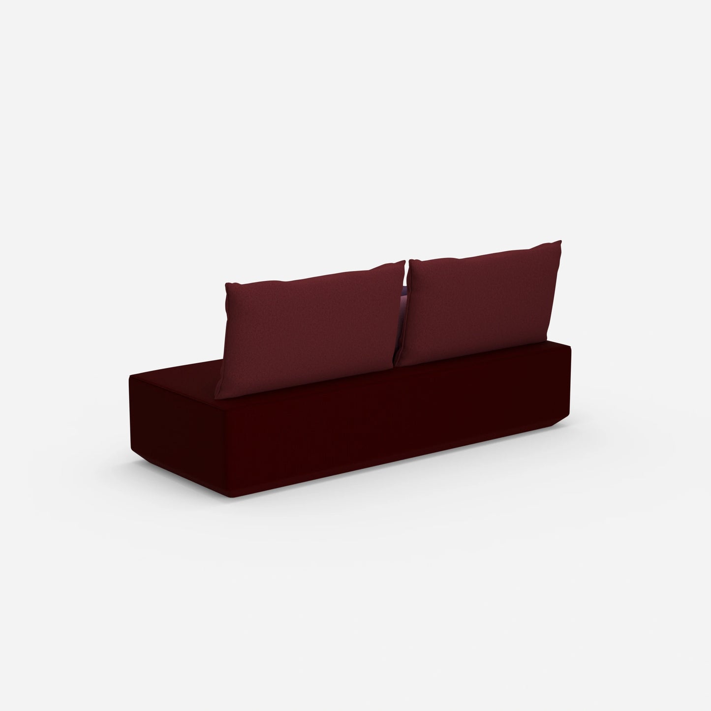 Schlafsofa Längsschläfer von hinten