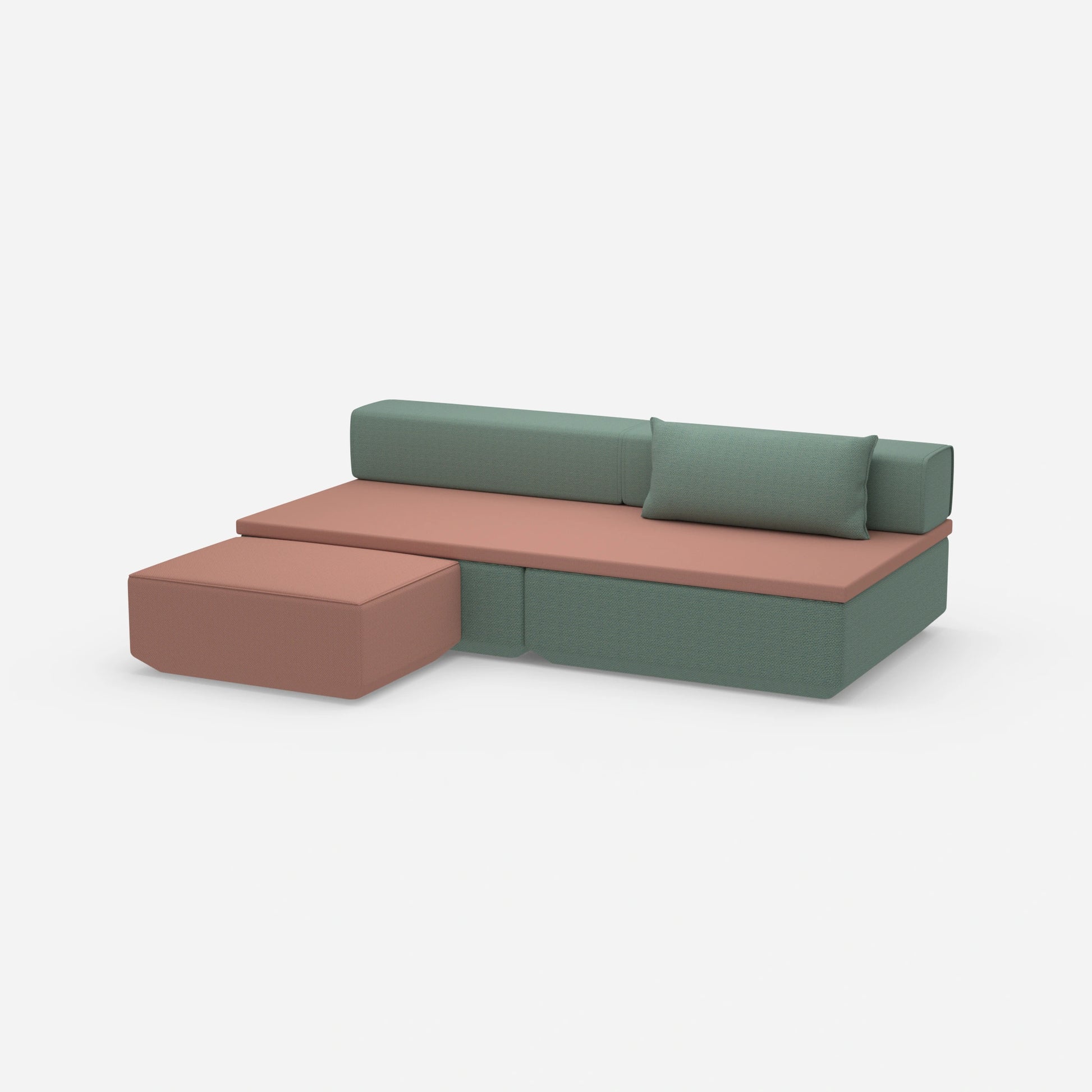 Schlafsofa Mini von der Seite