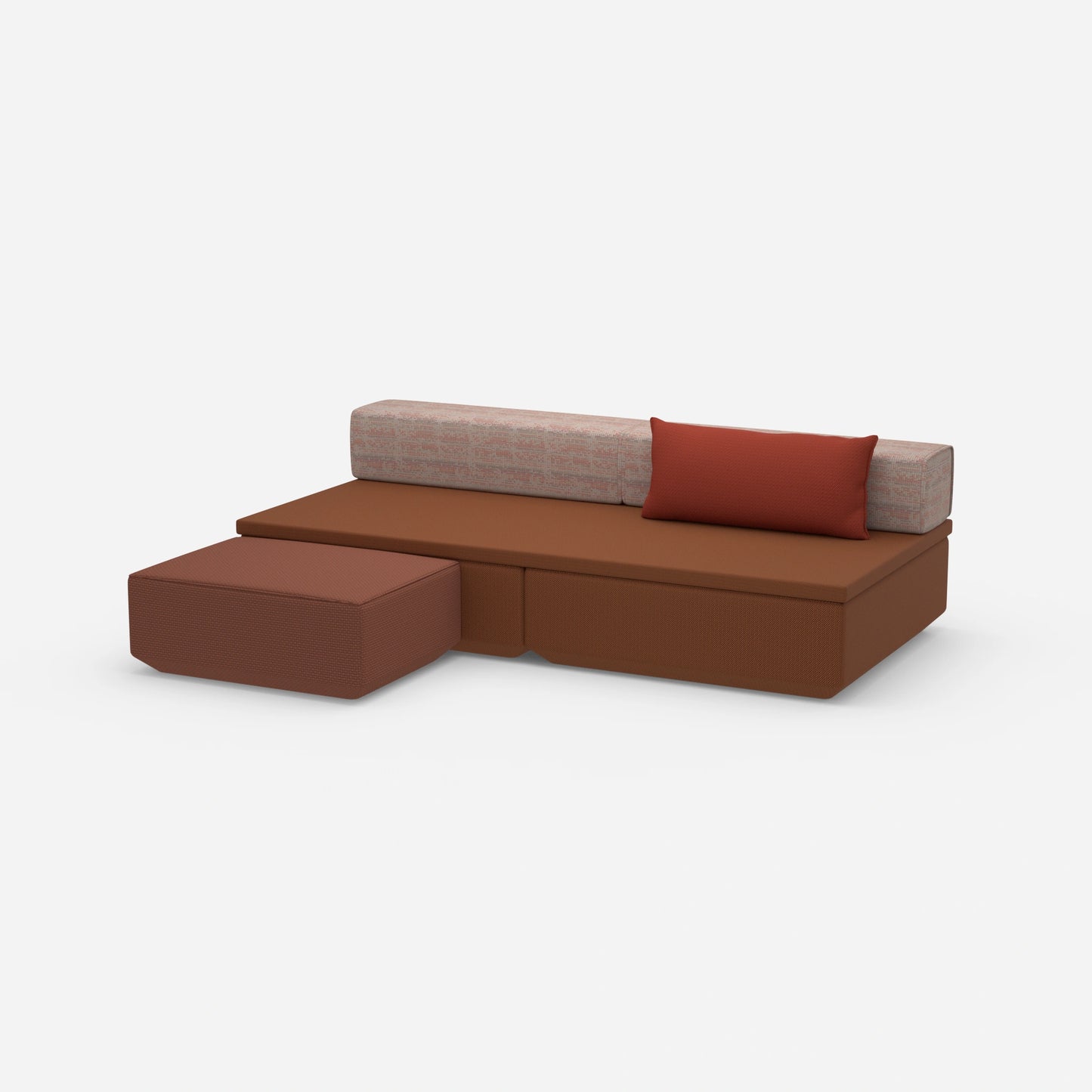 Schlafsofa Mini von der Seite