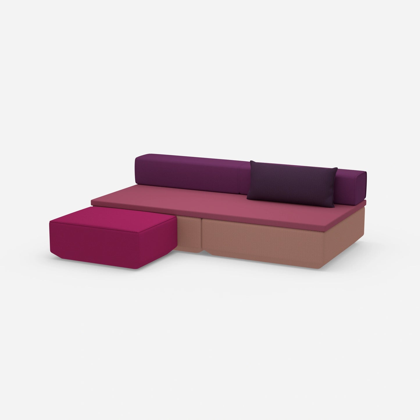 Schlafsofa Mini von der Seite