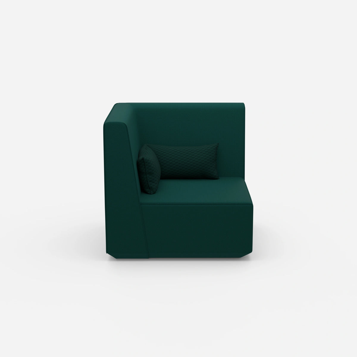 Sessel petrol von vorne