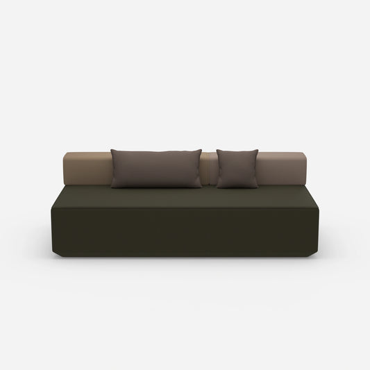 Single Schlafsofa von vorne