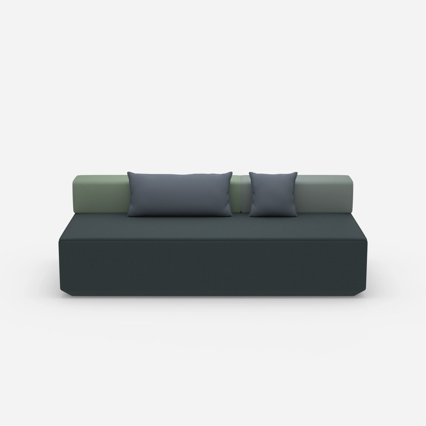 Single Schlafsofa von vorne
